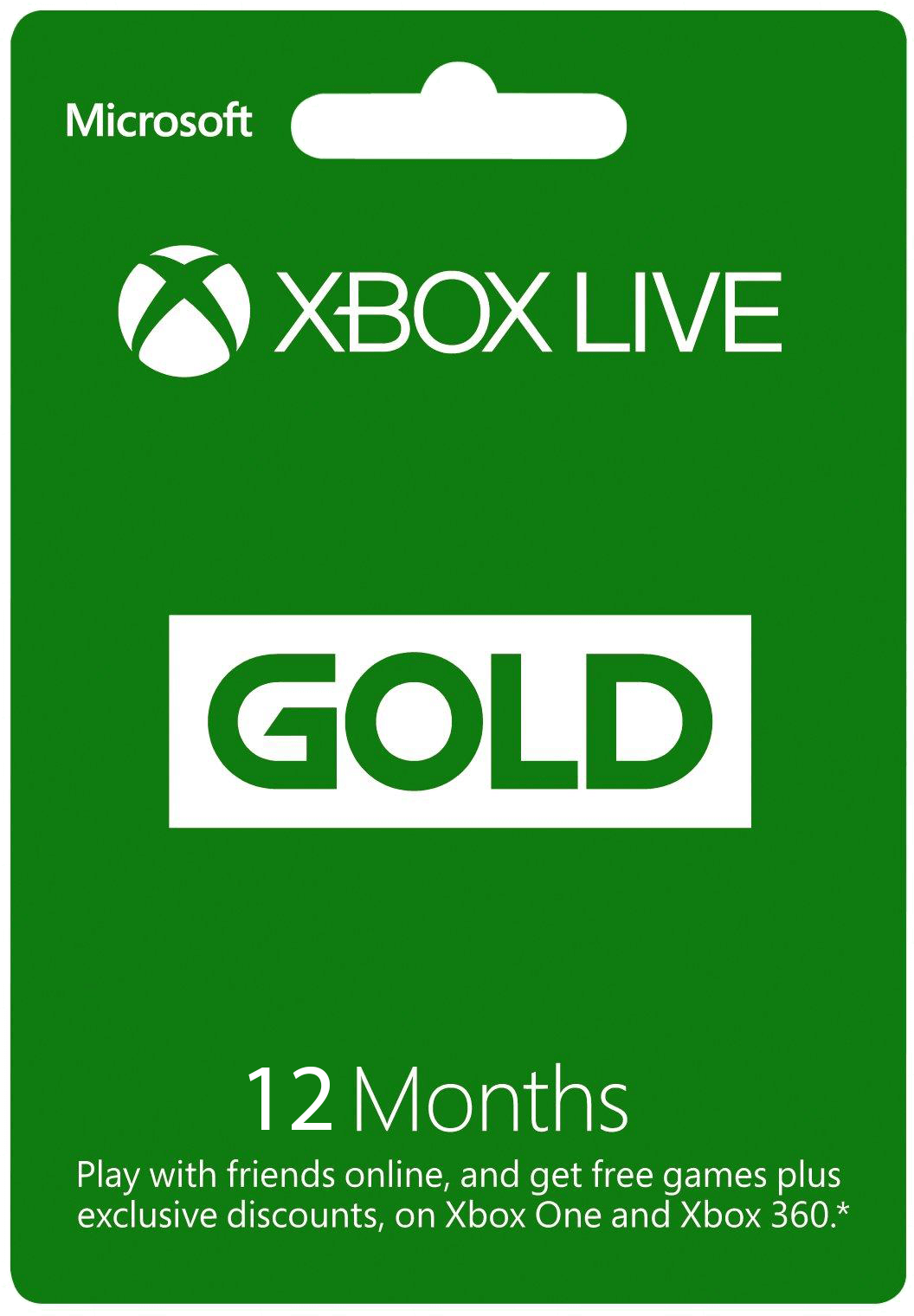 Xbox Live pretplata 12 mj.